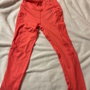 Coral Gymshark leggings